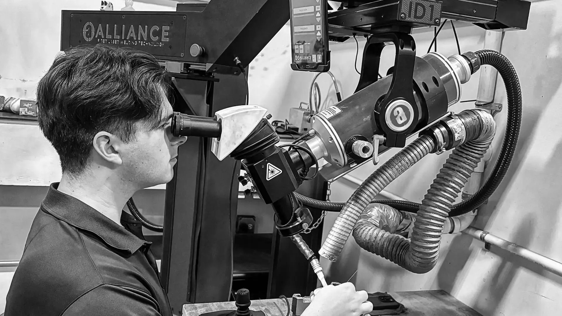 Laser welder technician