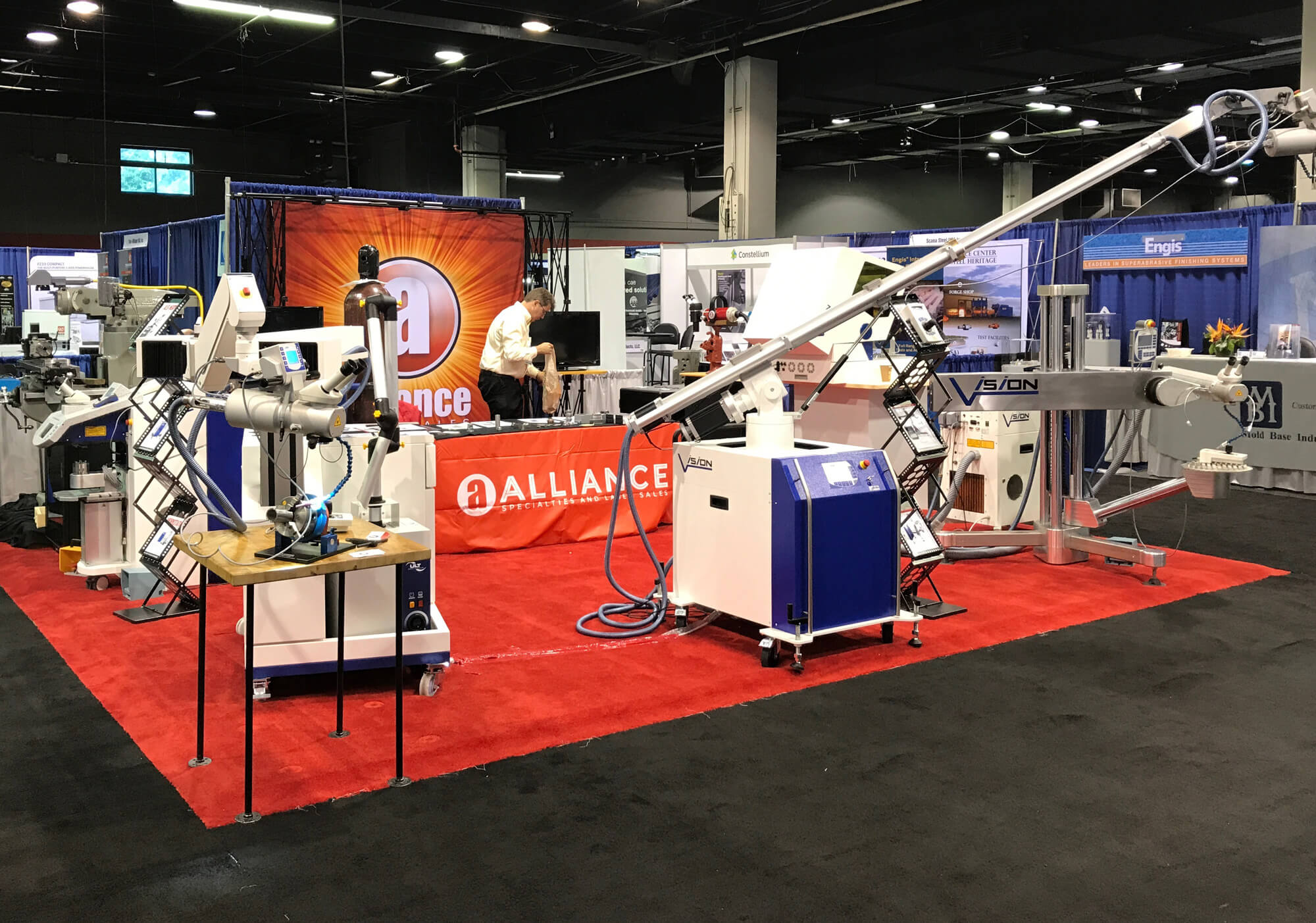 Alliance Laser Booth