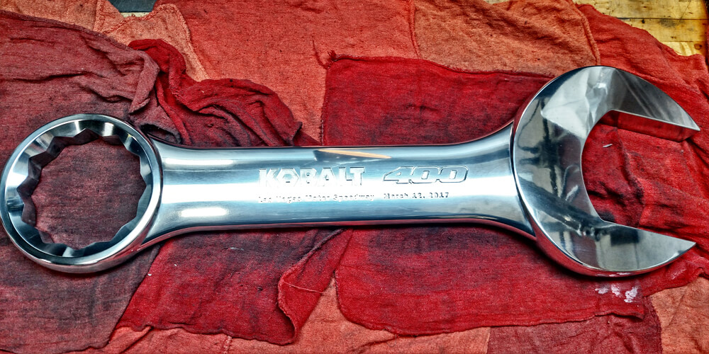 NASCAR Kobalt 400 Trophy polished by Alliance